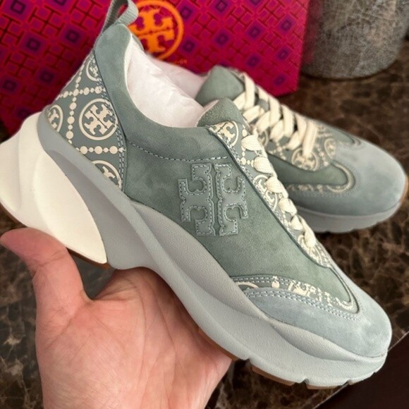 Tory Burch Shoes - New Tory Burch T MONOGRAM GOOD LUCK TRAINER shoes